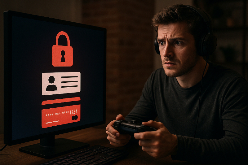 Waarom je beter je persoonlijke en financiële gegevens voor jezelf houdt bij online games