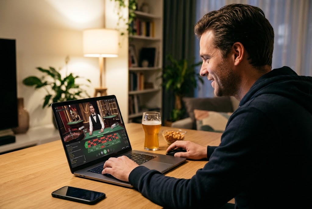 De rol van live casino spellen naast online gokkasten